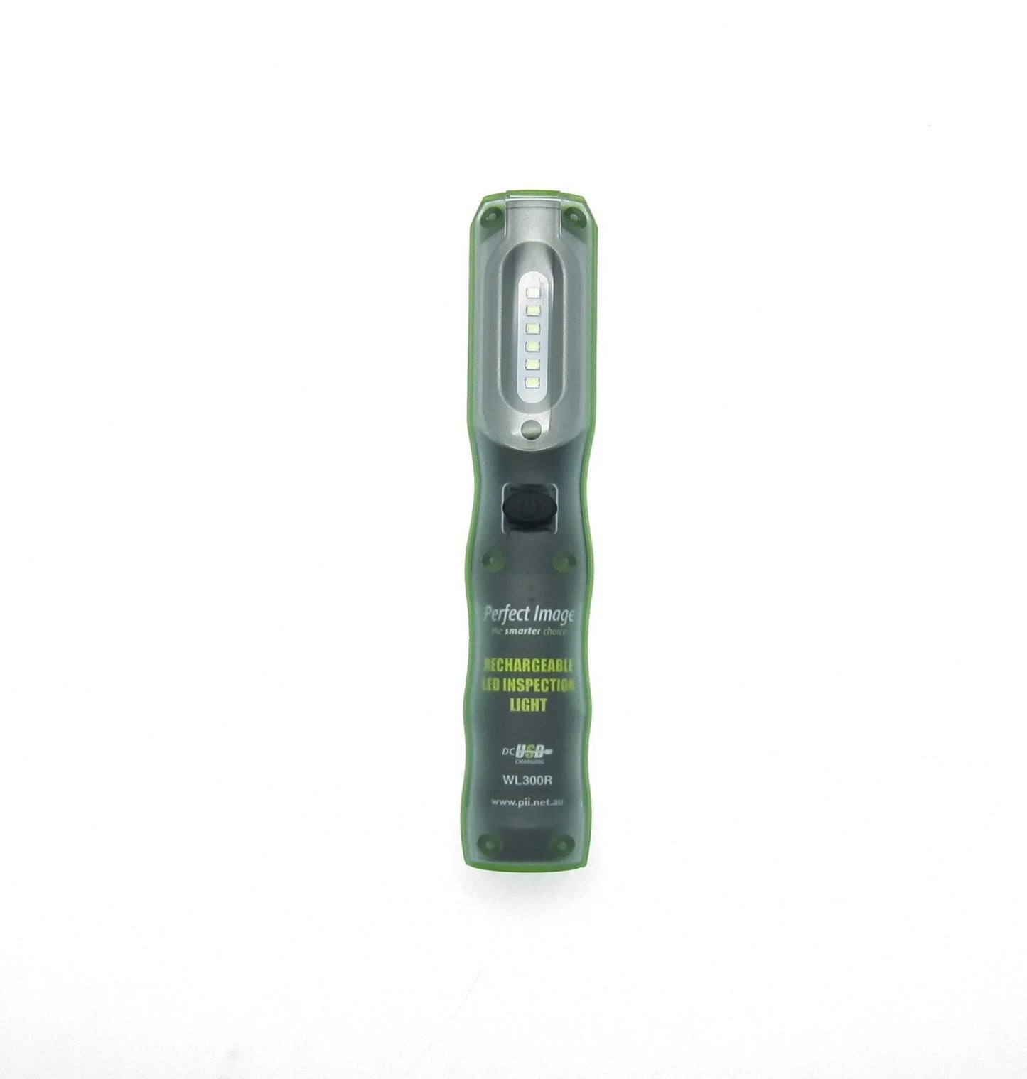 Rechargeable LED inspection light with USB charging, model WL300R, for industrial use
