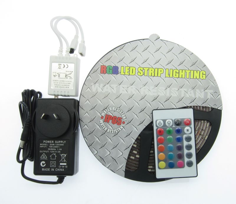 Marine LED Strip lights in different color from 1 to 5 meter