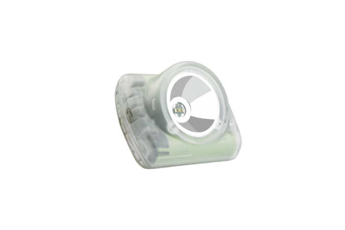 Wisdom 4A Cordless Cap Lamp side angle view