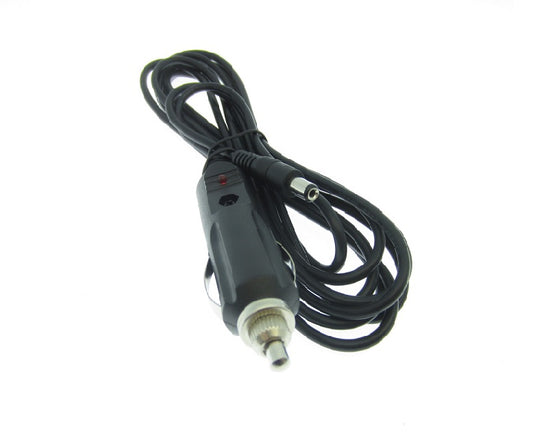 Cigarette lighter plug lead