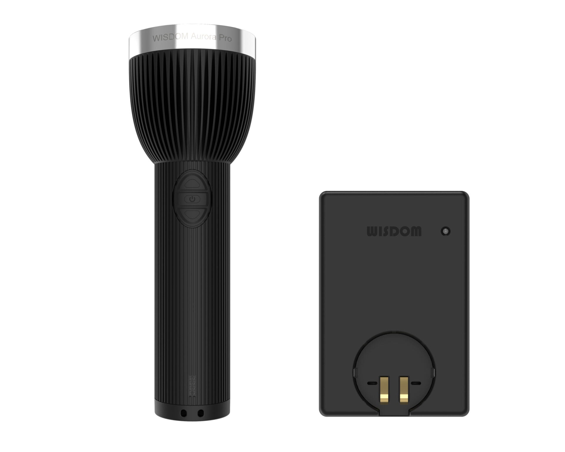 Wisdom Flashlight and desktop charger