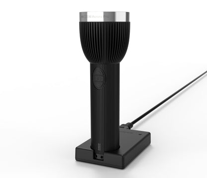 Aurora Pro Flashlight vertical position view