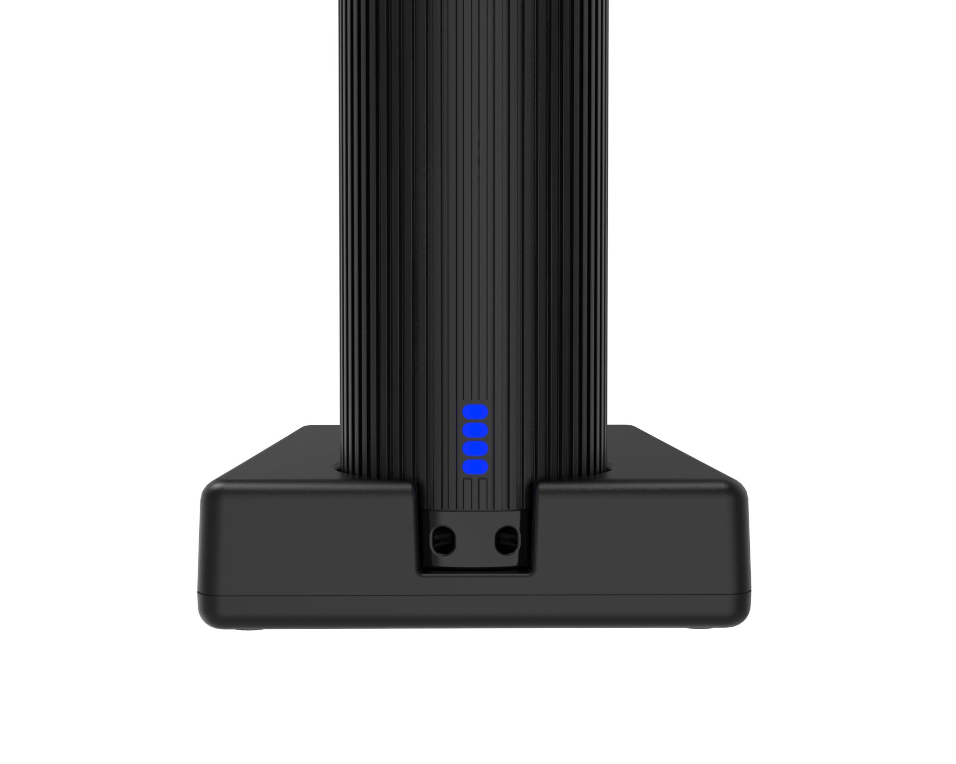 Wisdom Aurora Pro Flashlight bottom view attach with charger