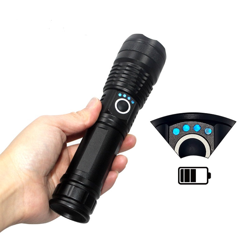Rechargeable 800 Lumen Zoom Torch