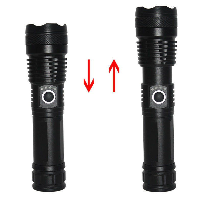 Rechargeable 800 Lumen Zoom Torch