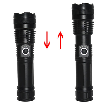 Rechargeable 800 Lumen Zoom Torch