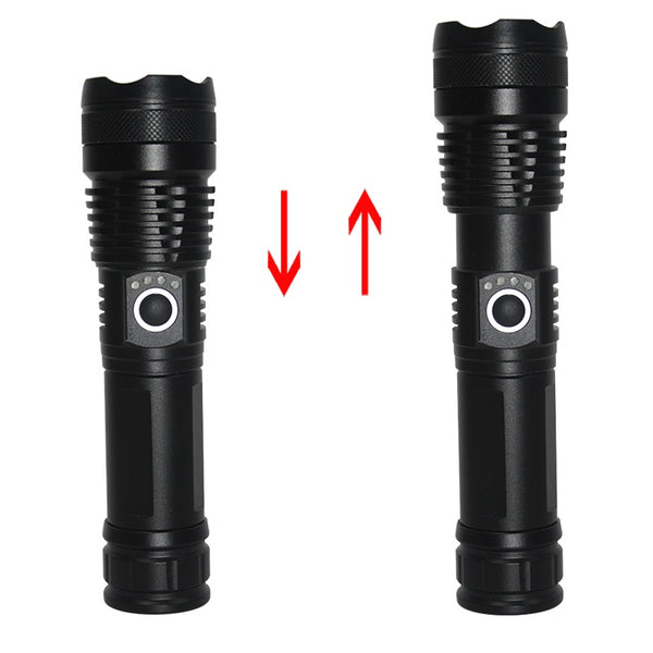 Rechargeable 800 Lumen Zoom Torch