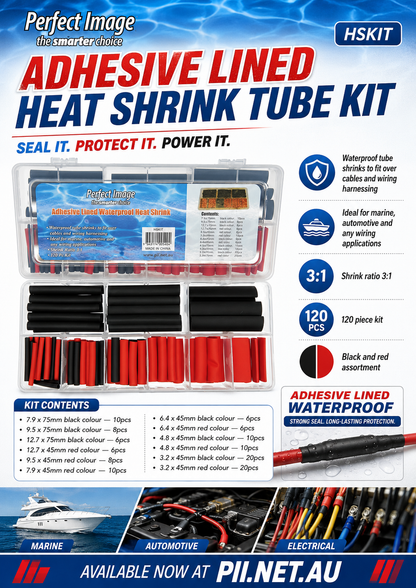 Adhesive Lined Heat Shrink Tube Kit