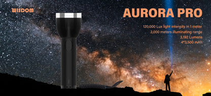Wisdom Aurora Pro Flashlight poster