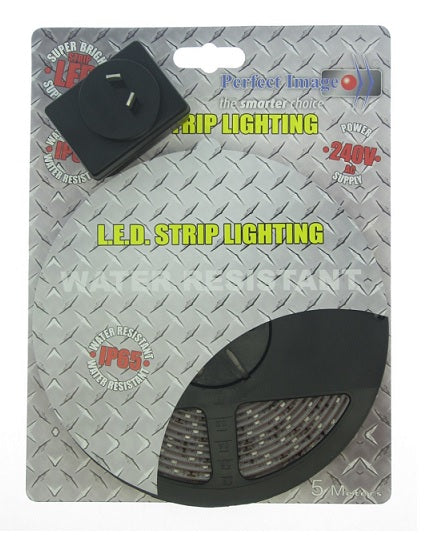 5 metre cool white strip Light KIT