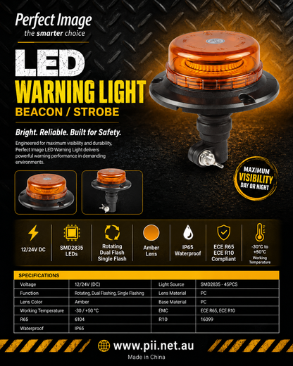 LED Strobe Light pole mount